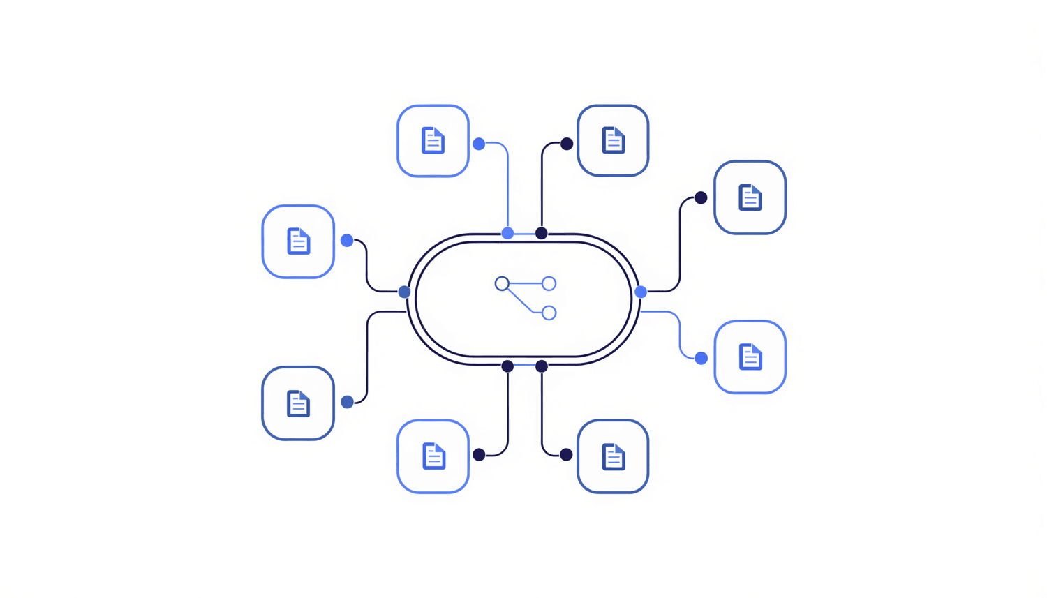Multi-agent orchestration network